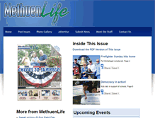 Tablet Screenshot of methuenlife.com